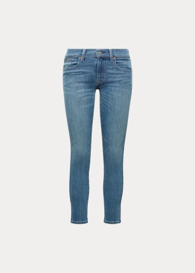 Polo Ralph Lauren Tompkins Skinny Crop Jeans Dame Danmark (SVQHT5738)